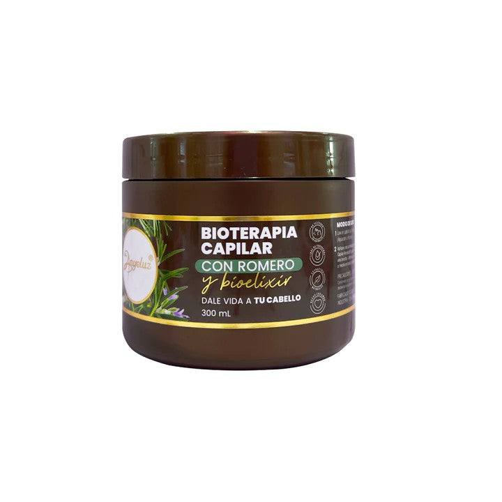 Bioterapia Capilar Con Romero Y Bioelixir Anyeluz