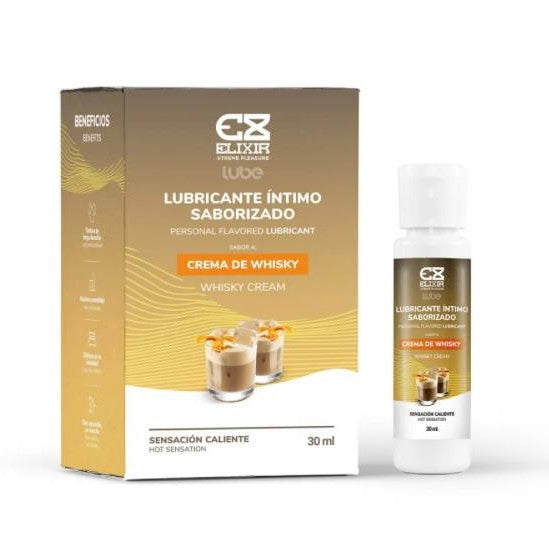 Lubricante Intimo Caliente Saborizado Elixir 30ml