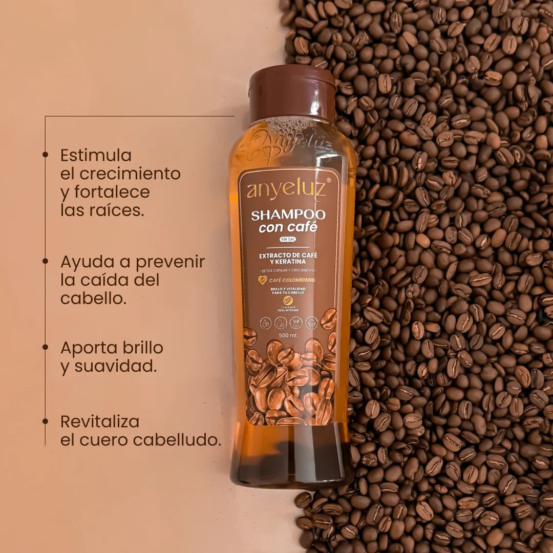 Shampoo Con Cafe Anyeluz