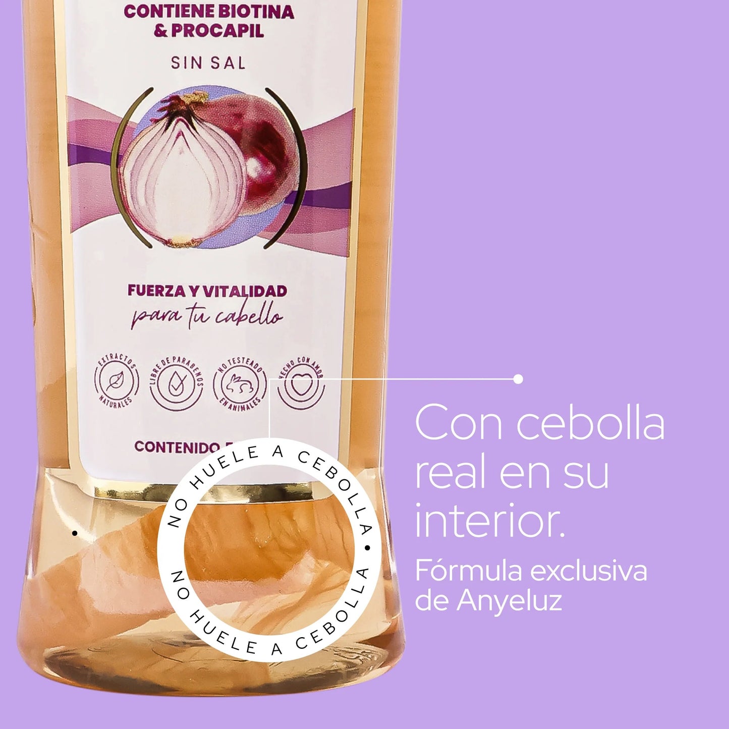 Shampoo Cebolla Anyeluz