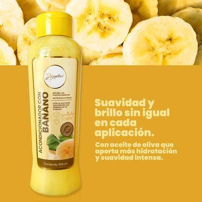 Acondicionador Con Banano 500ml Anyeluz