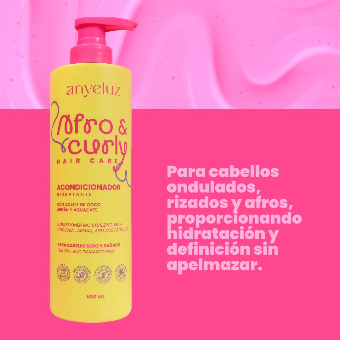 Acondicionador Hidratante AFRO CURLY Anyeluz