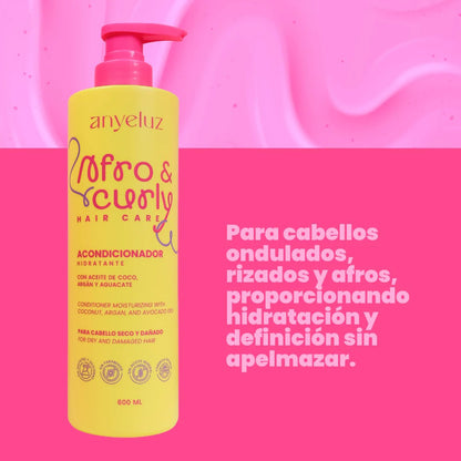 Acondicionador Hidratante AFRO CURLY Anyeluz