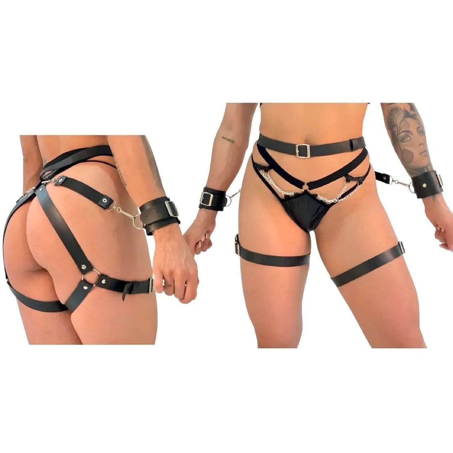 Arnés Mujer + Esposas