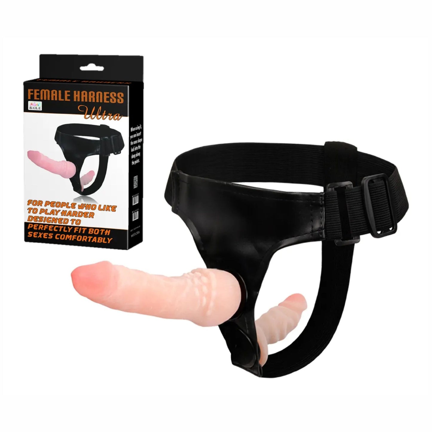 Arnés Doble Vaginal Ultra Female Sin Vibración