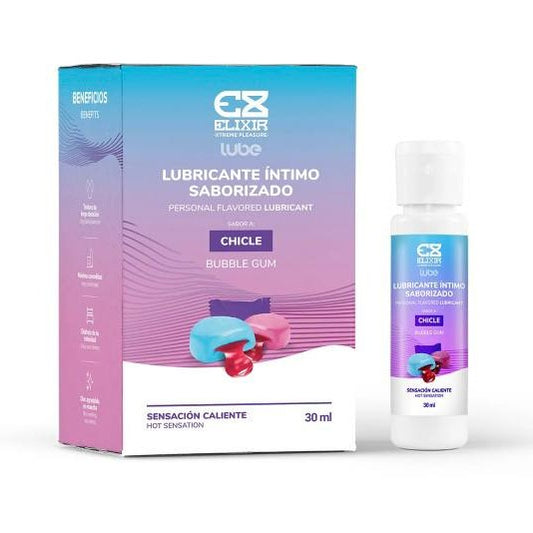 Lubricante Intimo Caliente Saborizado Elixir 30ml