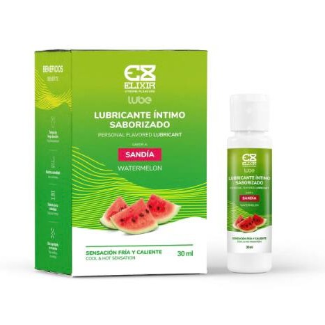 Lubricante Intimo Caliente Saborizado Elixir 30ml