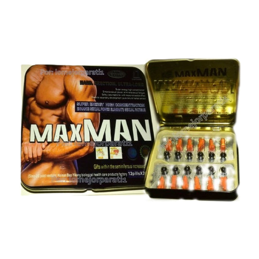 Potenciador Sexual Masculino Maxman x12und
