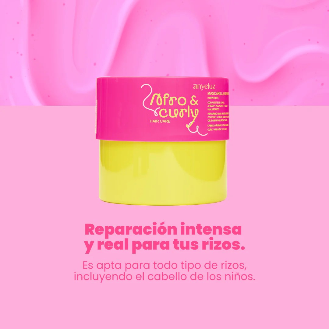Mascarilla Reparadora Hidratante AFRO CURLY Anyeluz