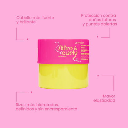 Mascarilla Reparadora Hidratante AFRO CURLY Anyeluz