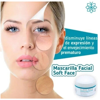 Mascarilla Soft Face Class Gold