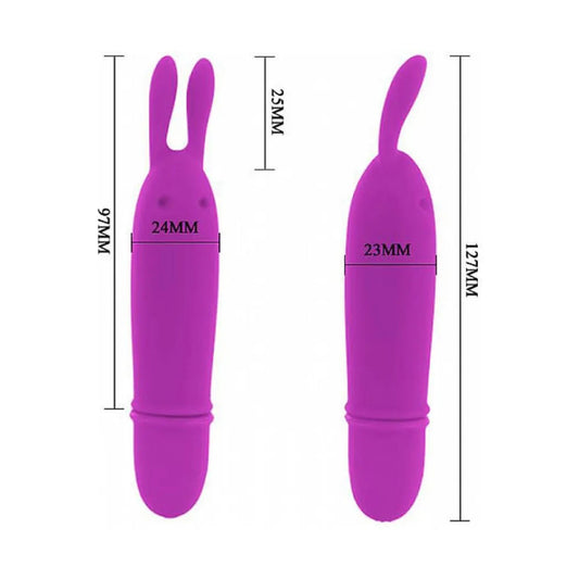 Mini Vibrador Estimulador Orejas De Conejo