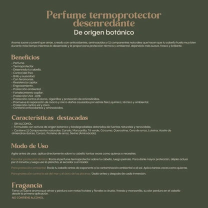 Perfume Termoprotector Desenredante Ritual Botánico