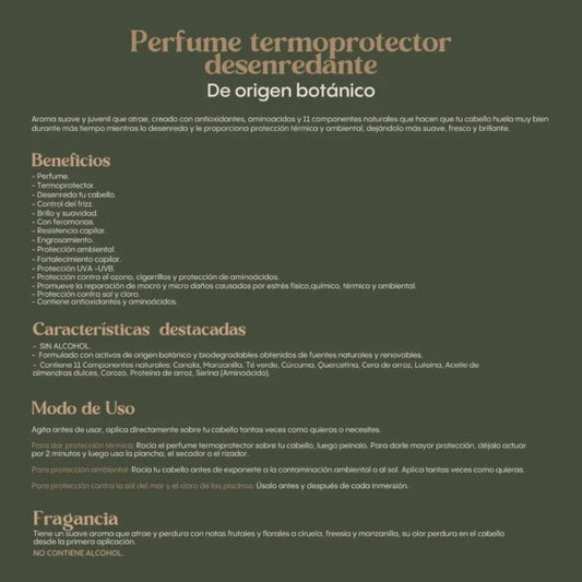 Perfume Termoprotector Desenredante Ritual Botánico