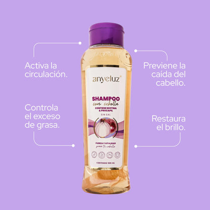 Shampoo Cebolla Anyeluz