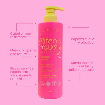 Shampoo Hidratante AFRO CURLY Anyeluz
