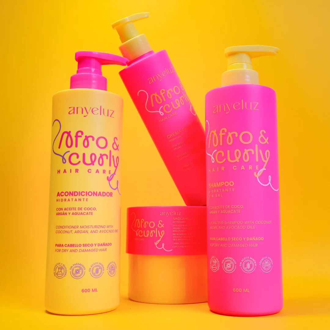 Shampoo Hidratante AFRO CURLY Anyeluz